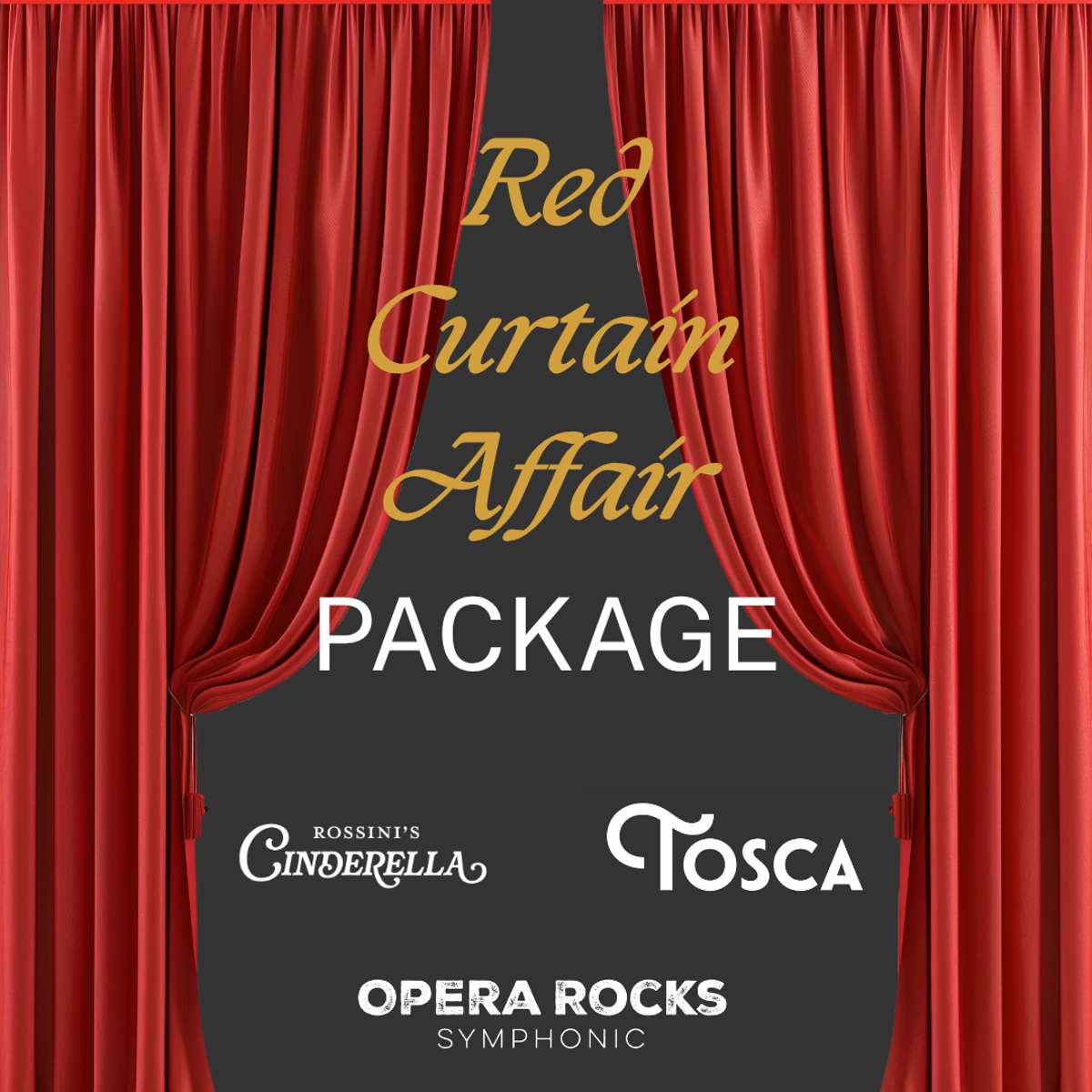 Ozarks Lyric Opera 3 Red Curtain Affair Bundle