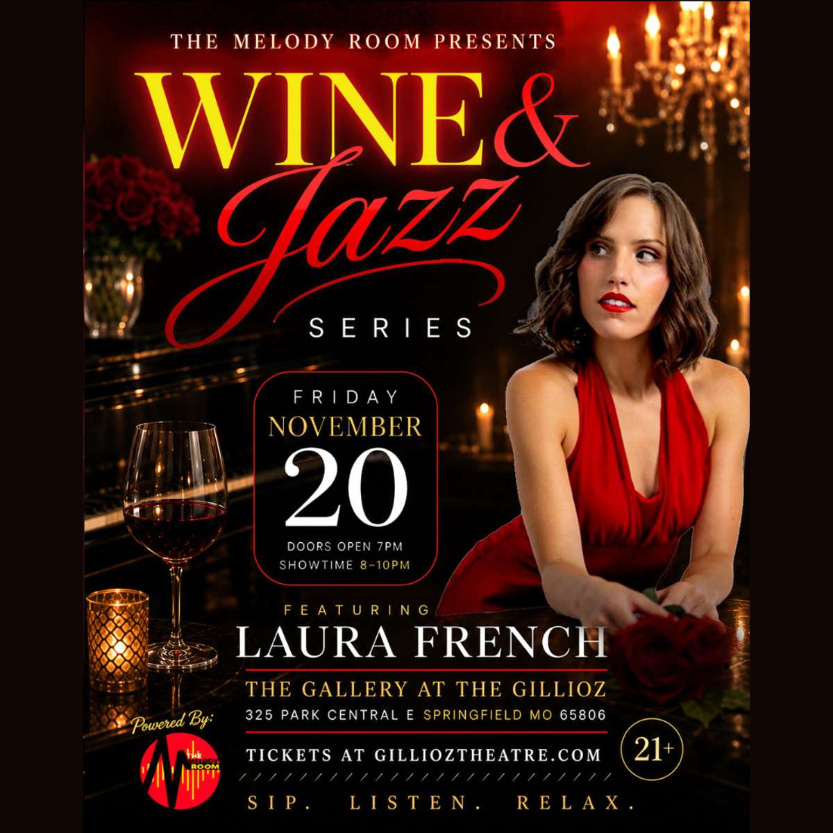 Wine & Jazz Series: Presented by The Melody Room