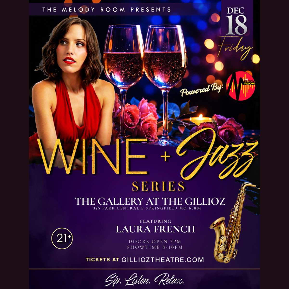 Wine & Jazz Series: Presented by The Melody Room