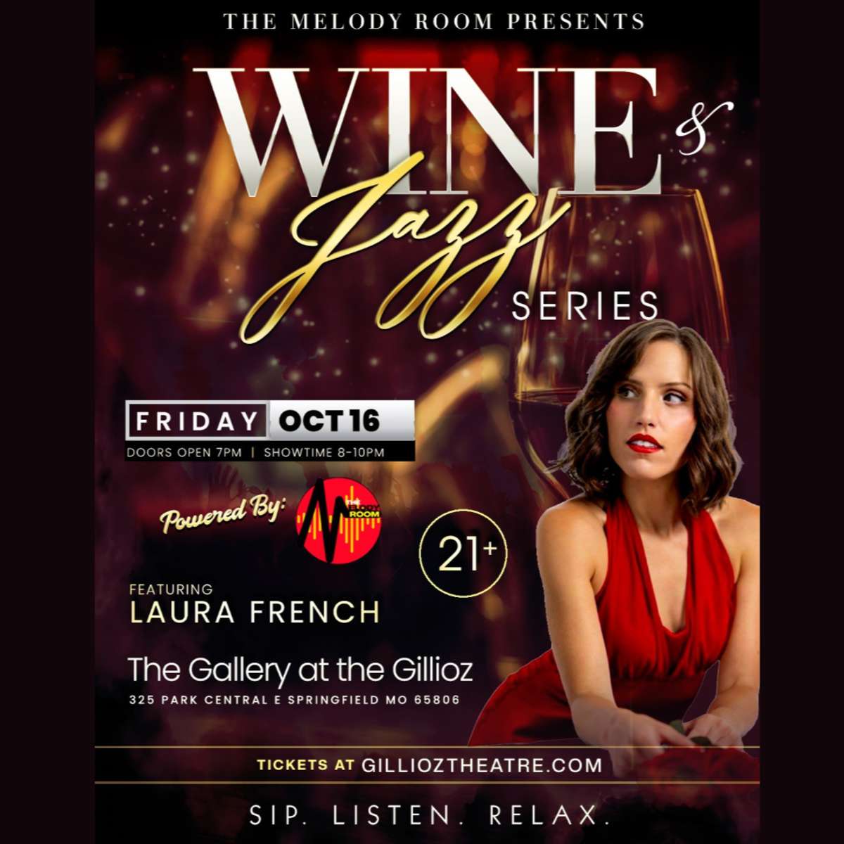 Wine & Jazz Series: Presented by The Melody Room