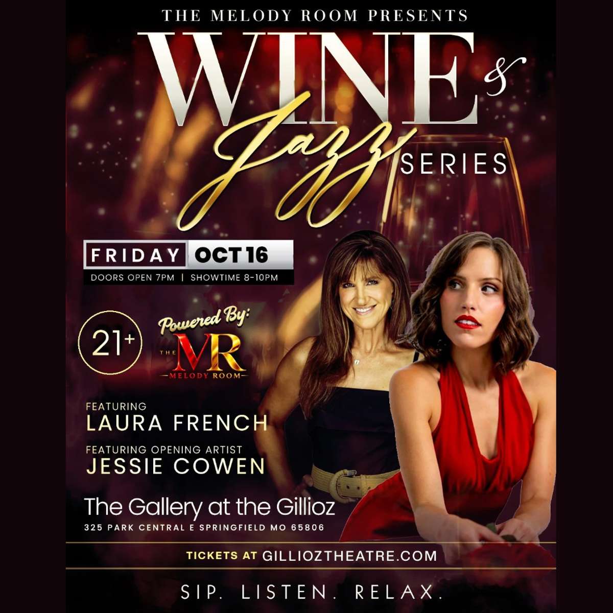 Wine & Jazz Series: Presented by The Melody Room